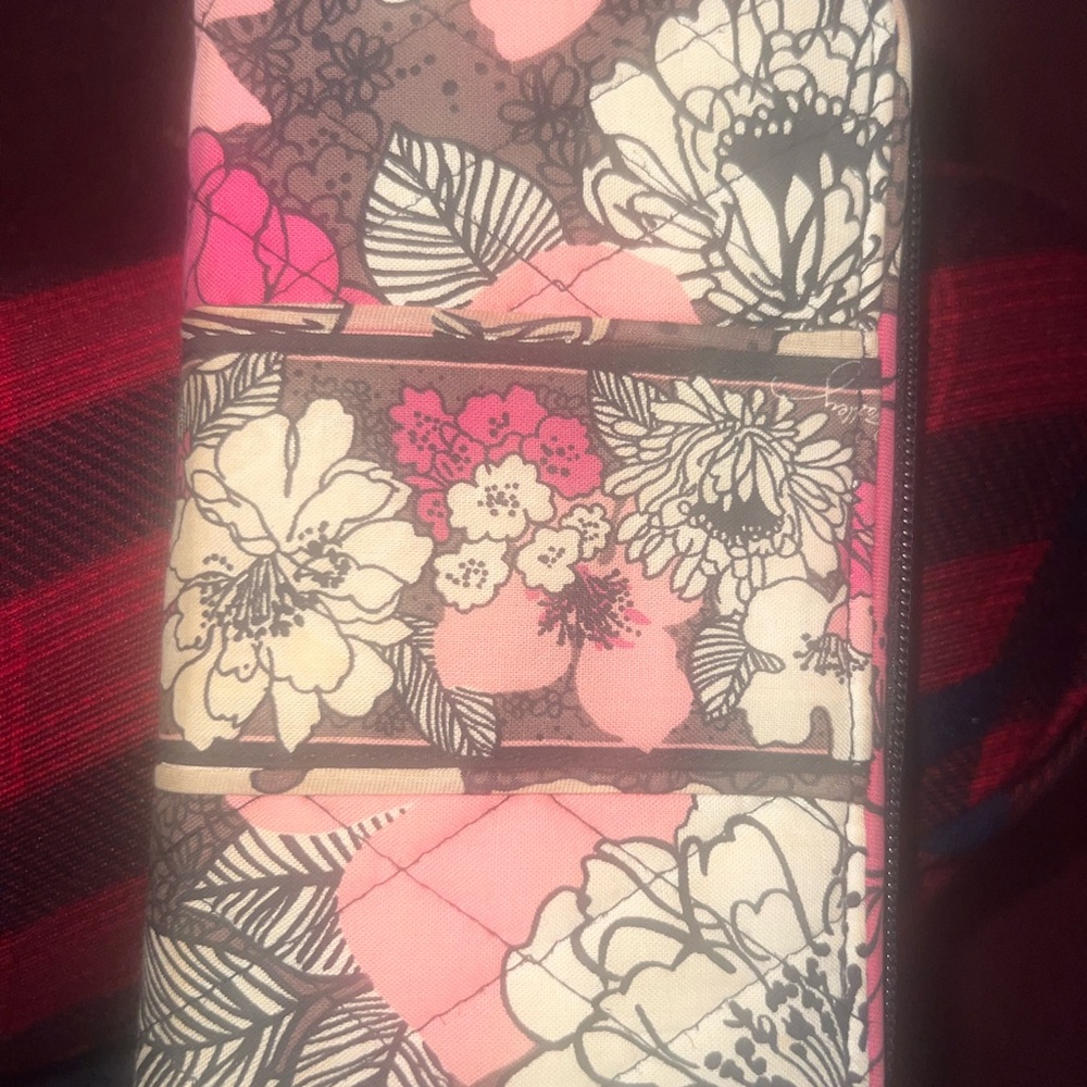 Vera Bradley Pink and White Floral Phone Case